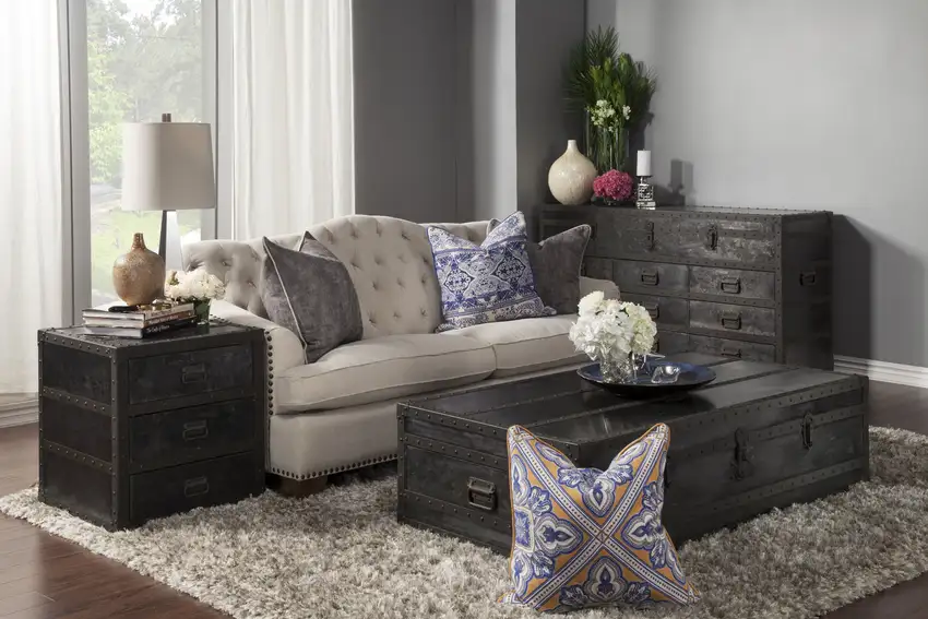 Gray Hand Woven Area Rug Photo 5