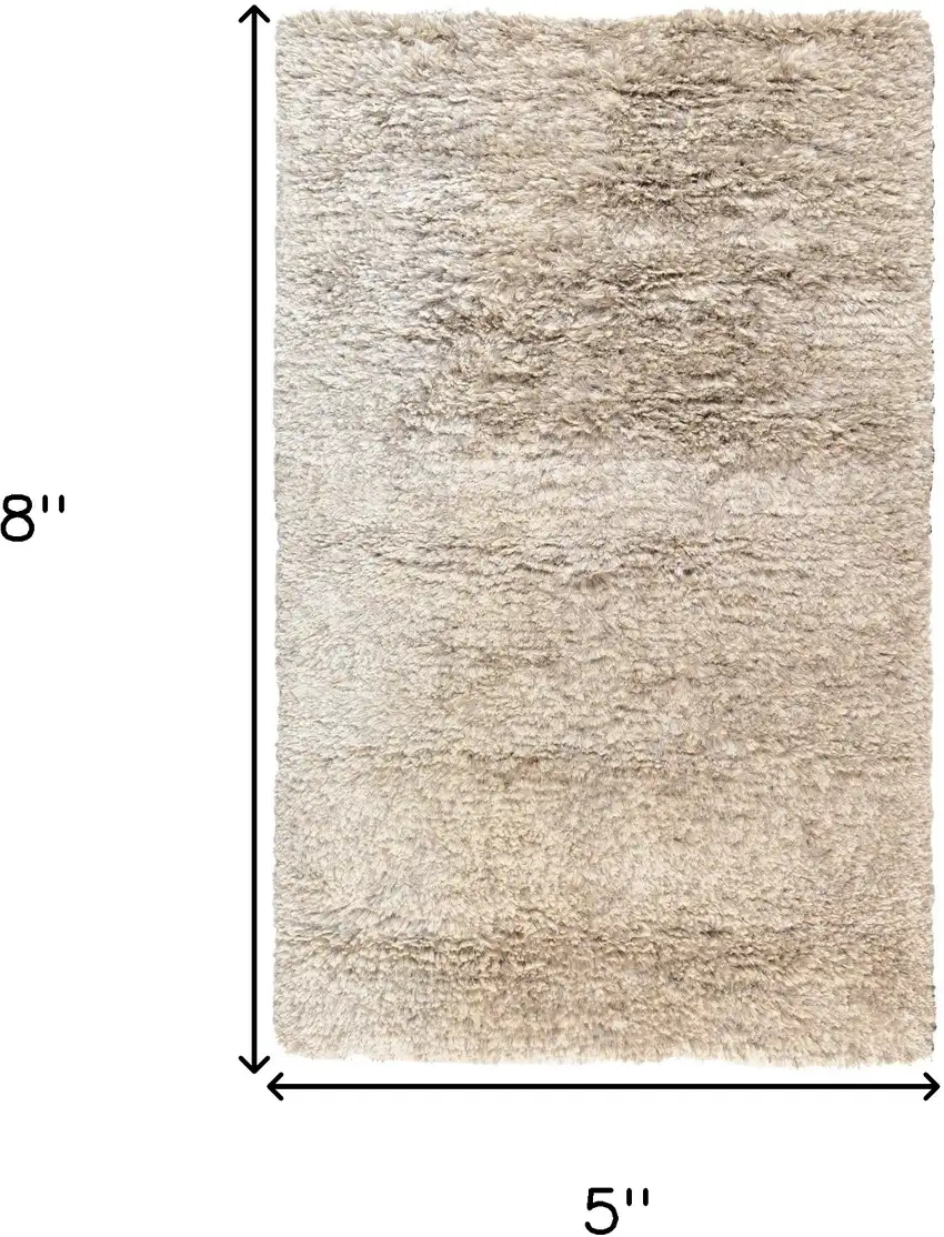 Gray Hand Woven Area Rug Photo 7