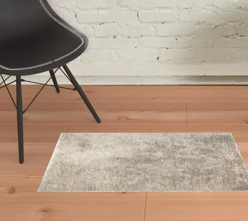 Gray Hand Woven Area Rug Photo 2