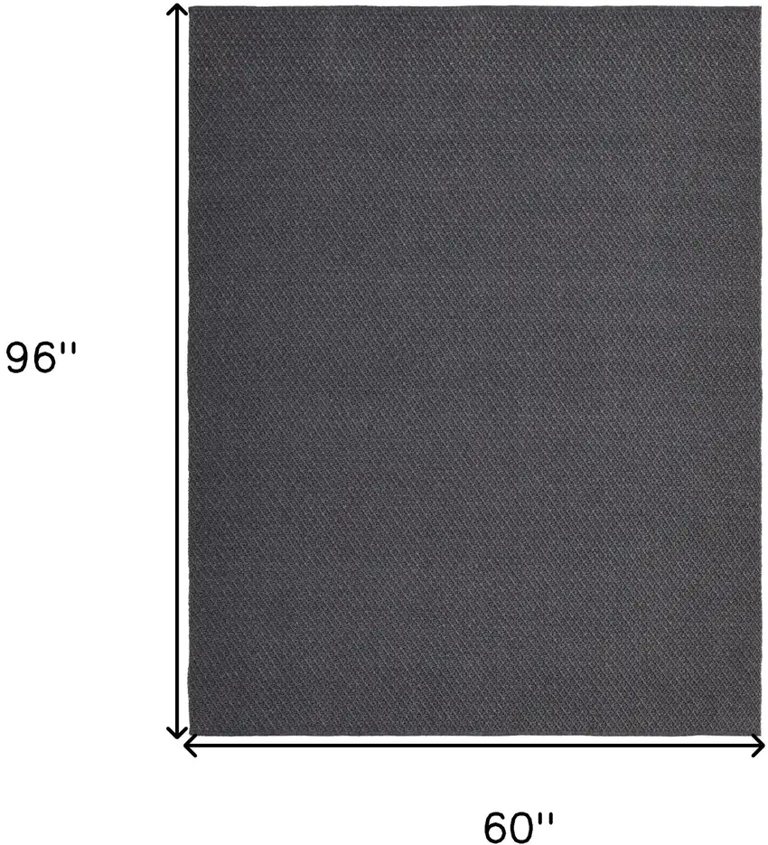 Gray Hand Woven Area Rug Photo 3