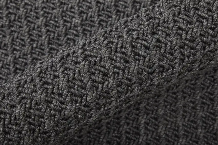 Gray Hand Woven Area Rug Photo 9