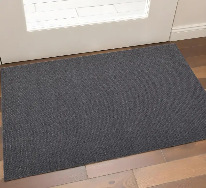 Gray Hand Woven Area Rug Photo 1
