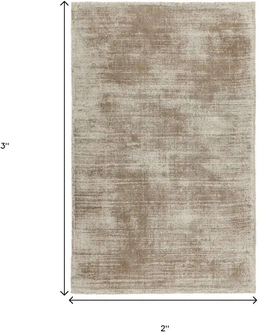 Gray Hand Woven Distressed Area Rug Photo 5