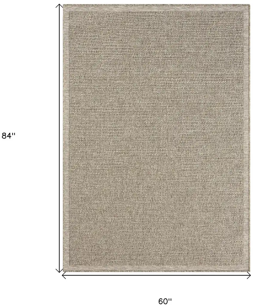 Gray Handmade Indoor Outdoor Area Rug Photo 6