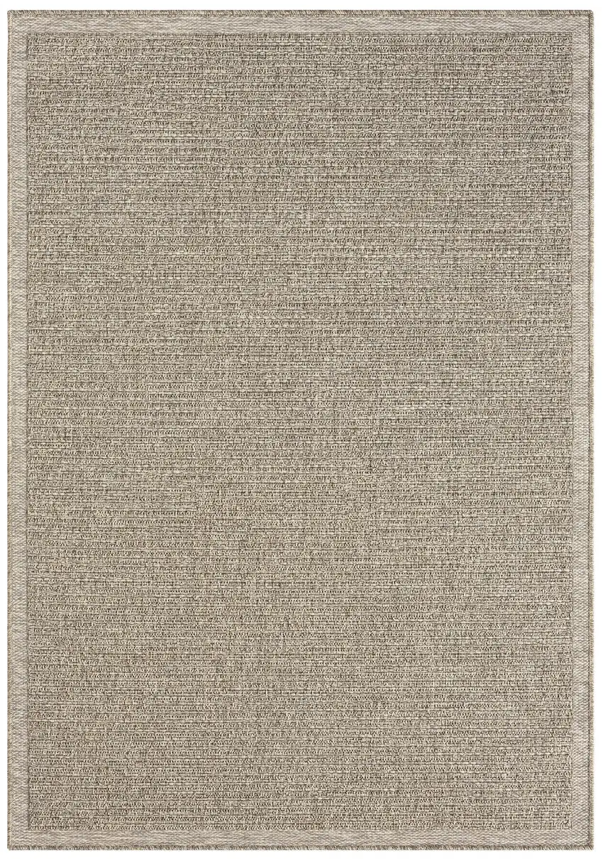 Gray Handmade Indoor Outdoor Area Rug Photo 2