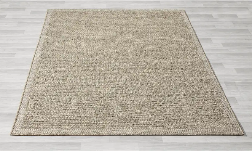 Gray Handmade Indoor Outdoor Area Rug Photo 1