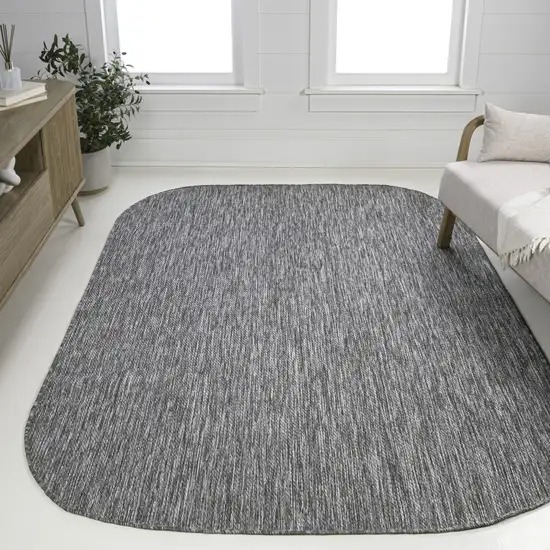 Gray Indoor Outdoor Area Rug Photo 4