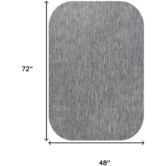 Gray Indoor Outdoor Area Rug Photo 9