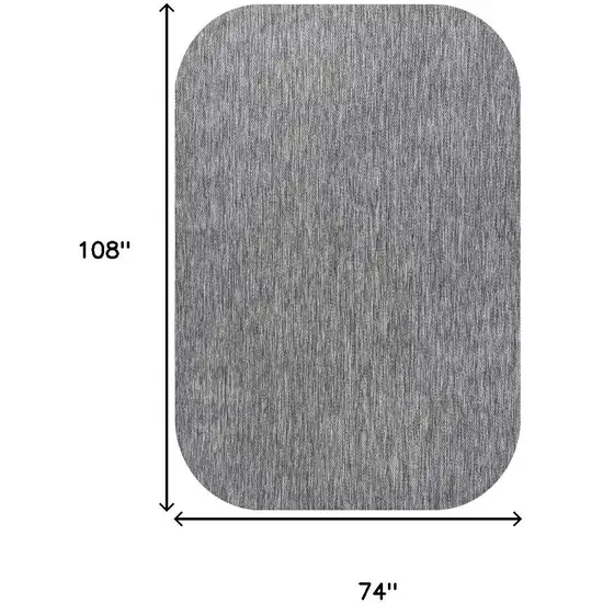Gray Indoor Outdoor Area Rug Photo 9