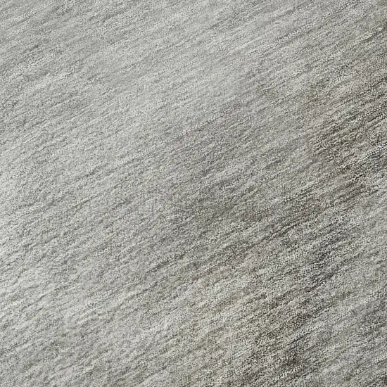 Gray Ivory And Beige Ombre Washable Area Rug With UV Protection Photo 8