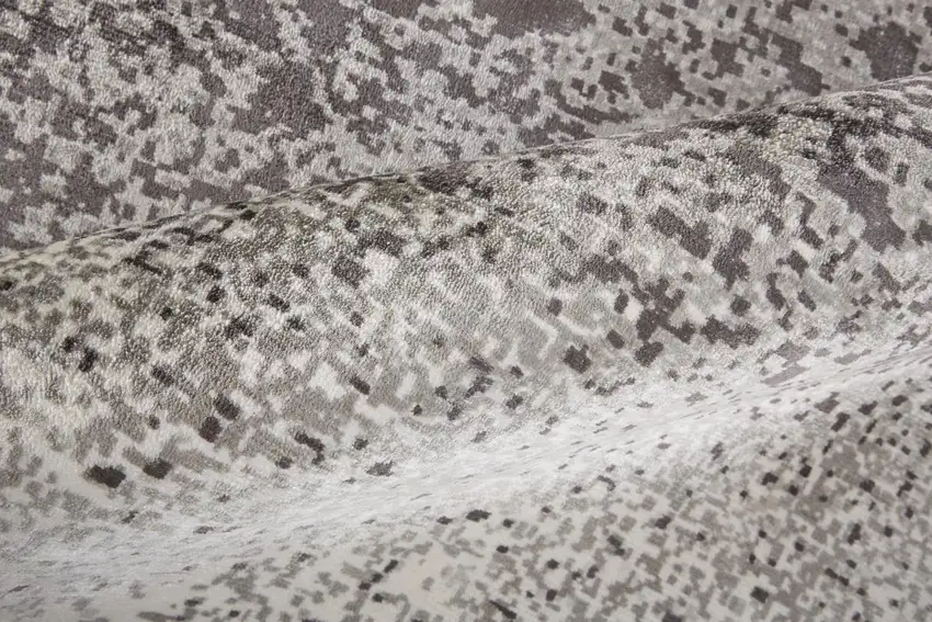 Gray Ivory And Taupe Ombre Hand Woven Area Rug Photo 6