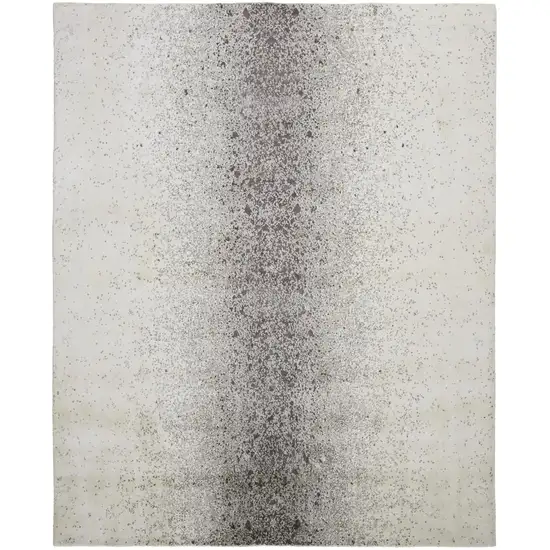 Gray Ivory And Taupe Ombre Hand Woven Area Rug Photo 4