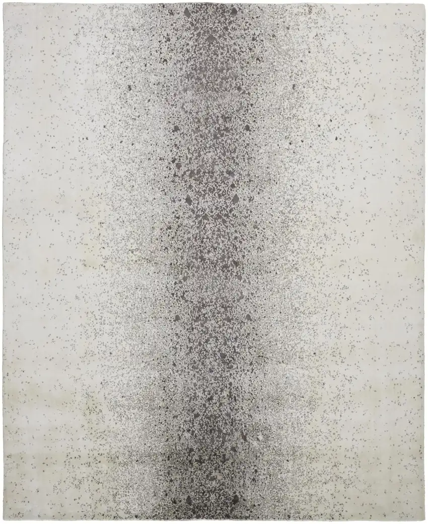 Gray Ivory And Taupe Ombre Hand Woven Area Rug Photo 4