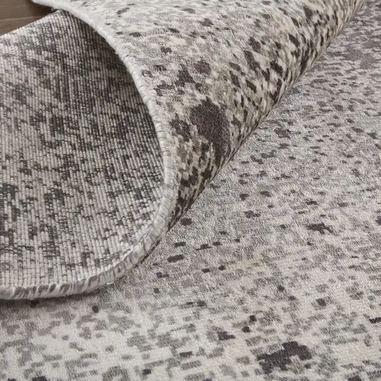 Gray Ivory And Taupe Ombre Hand Woven Area Rug Photo 2