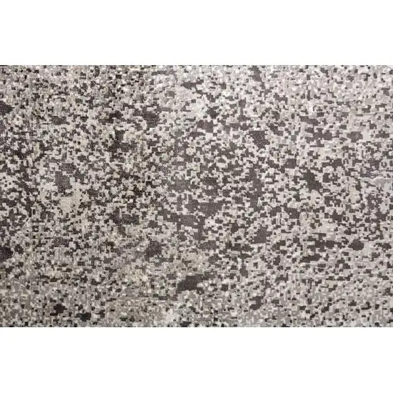Gray Ivory And Taupe Ombre Hand Woven Area Rug Photo 3