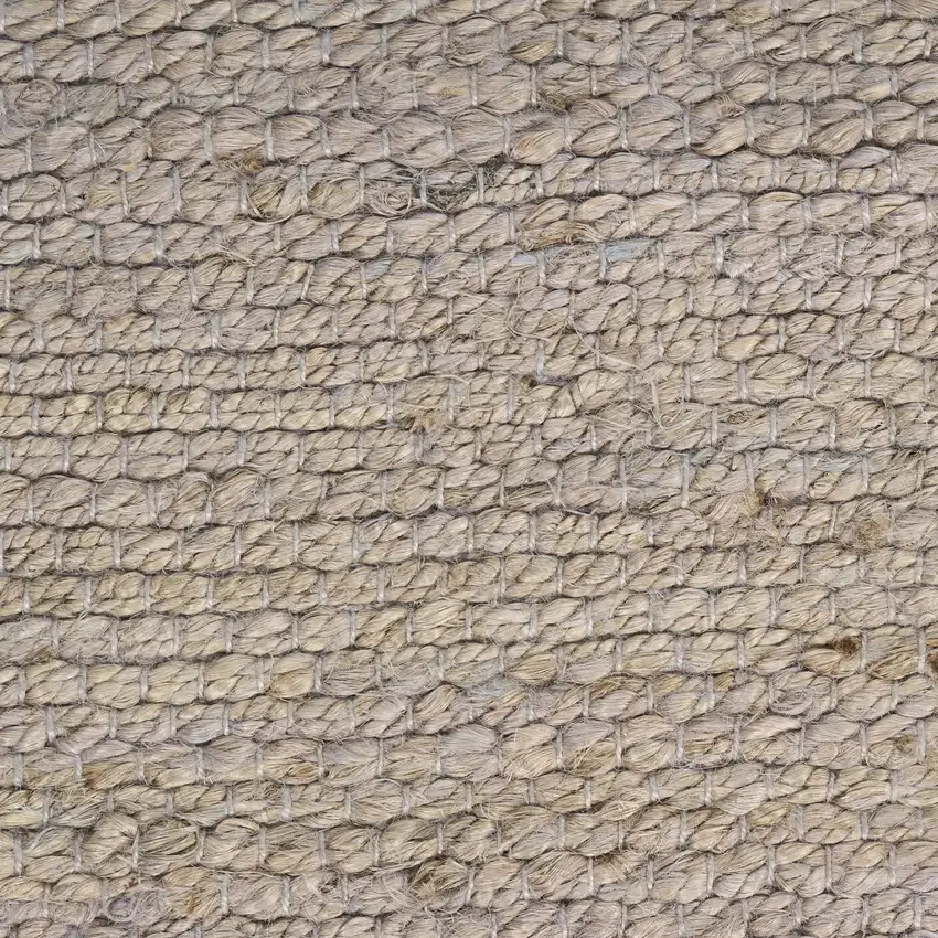 Gray Jute Hand Woven Area Rug Photo 1