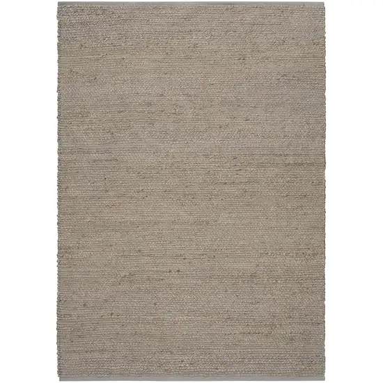Gray Jute Hand Woven Area Rug Photo 8