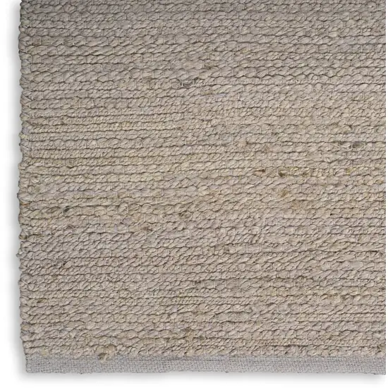 Gray Jute Hand Woven Area Rug Photo 9