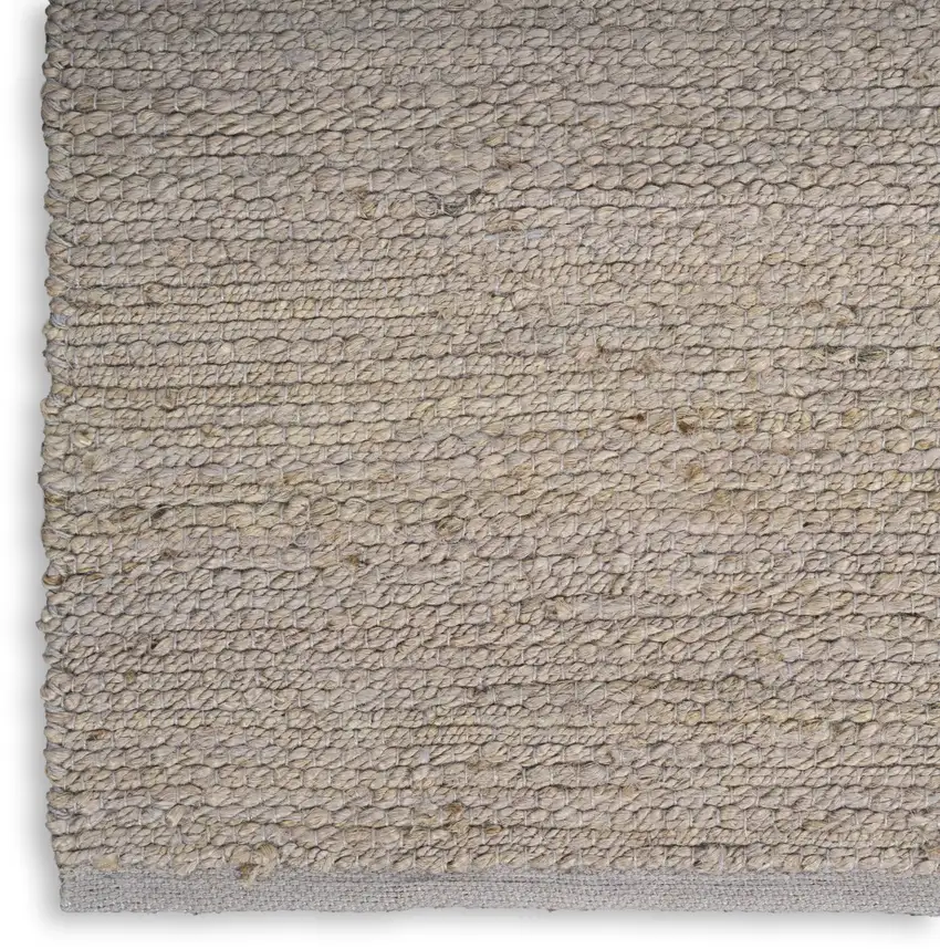 Gray Jute Hand Woven Area Rug Photo 9