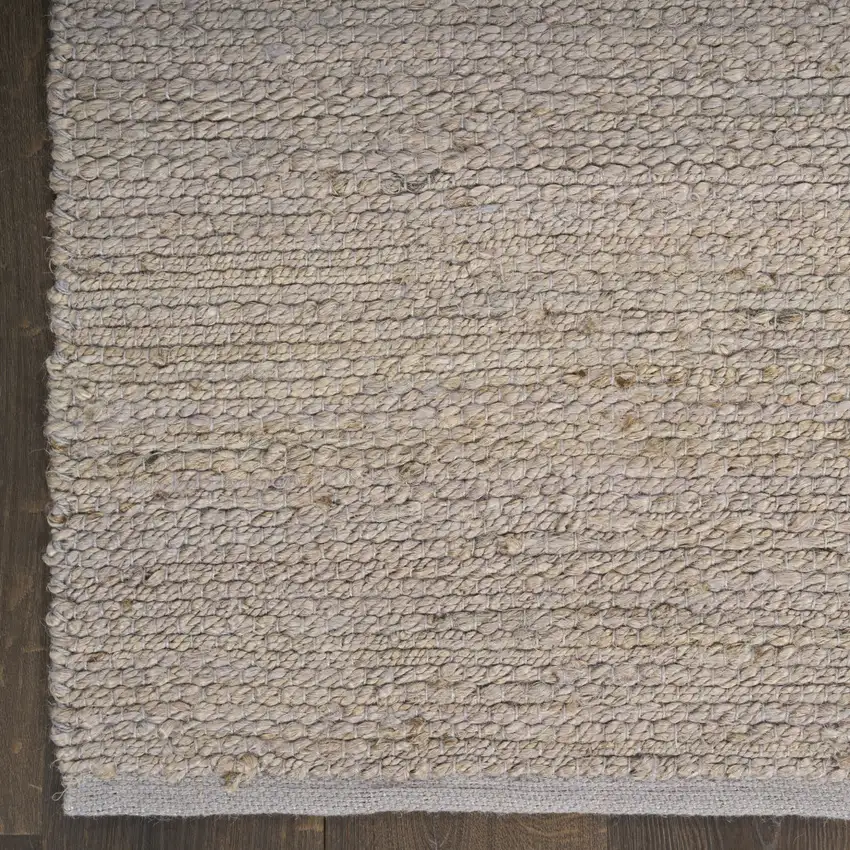 Gray Jute Hand Woven Area Rug Photo 8
