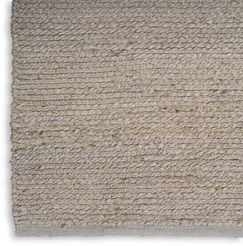 Gray Jute Hand Woven Area Rug Photo 8