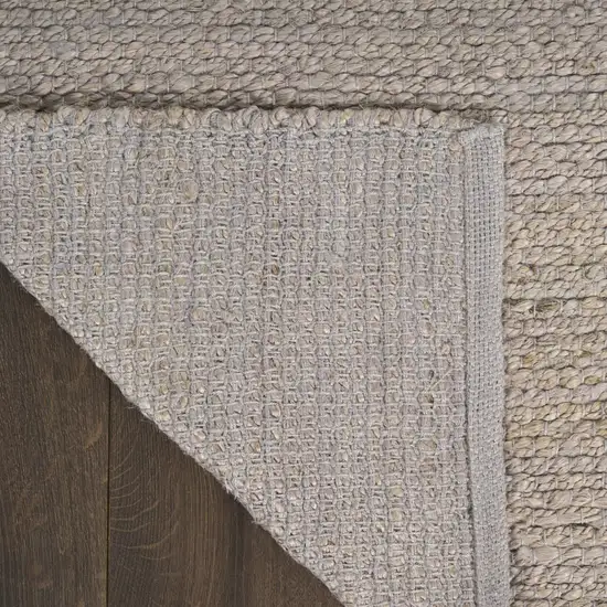 Gray Jute Hand Woven Area Rug Photo 9