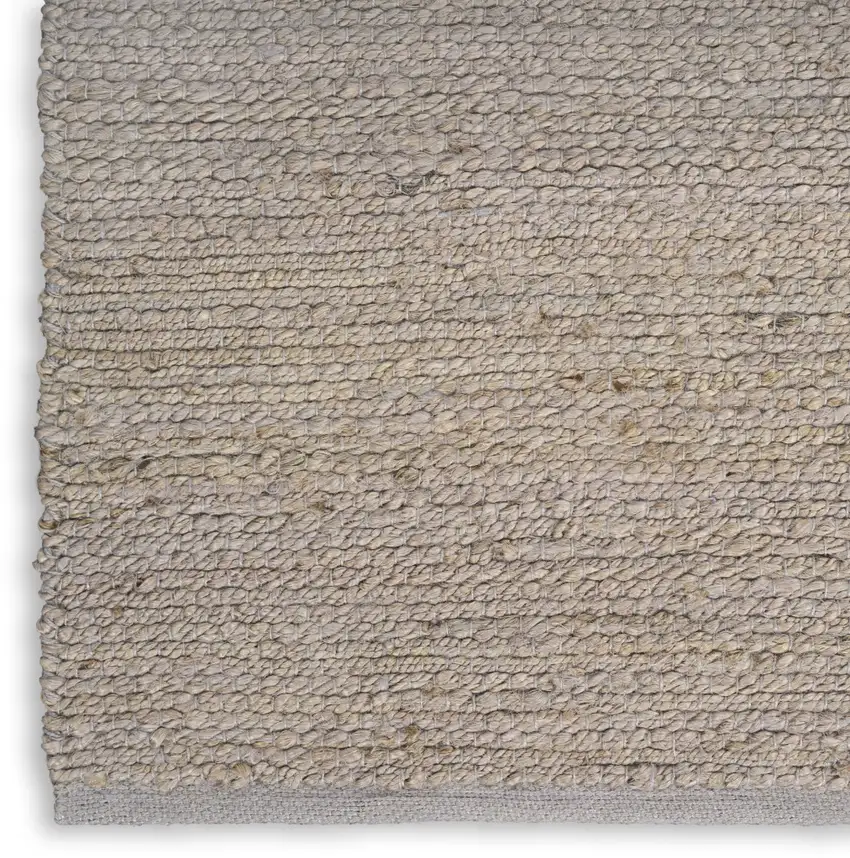 Gray Jute Hand Woven Area Rug Photo 6