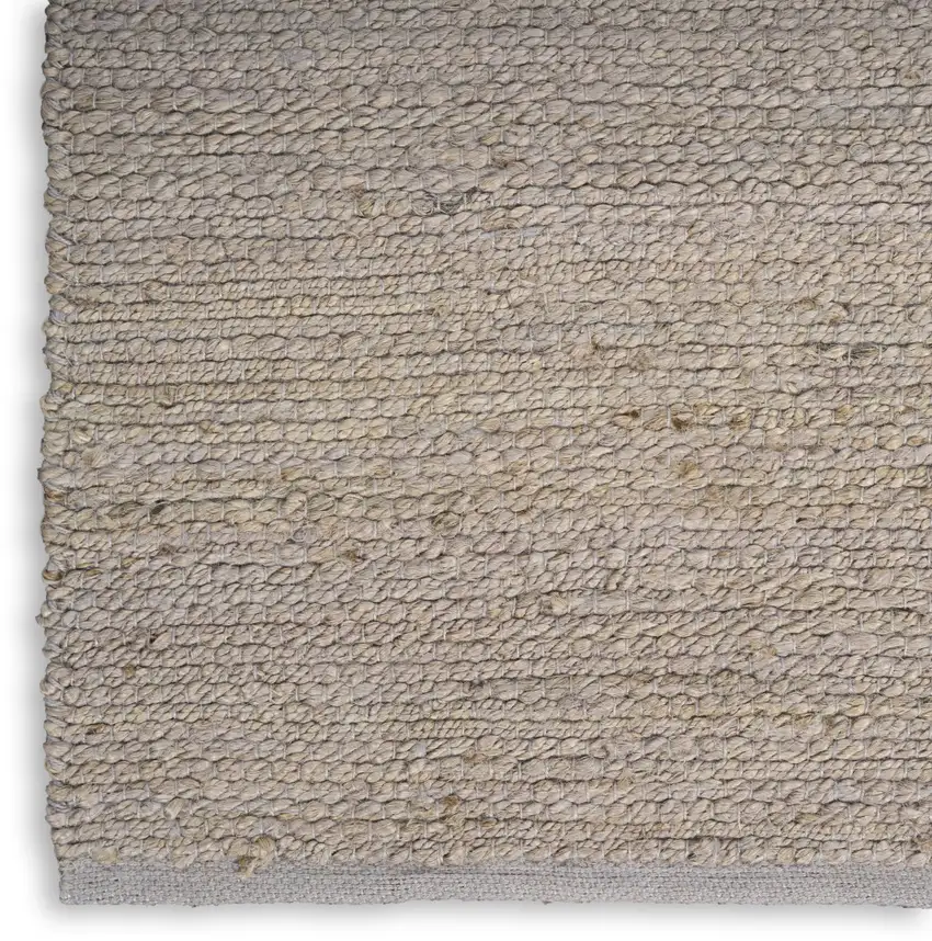 Gray Jute Hand Woven Area Rug Photo 6