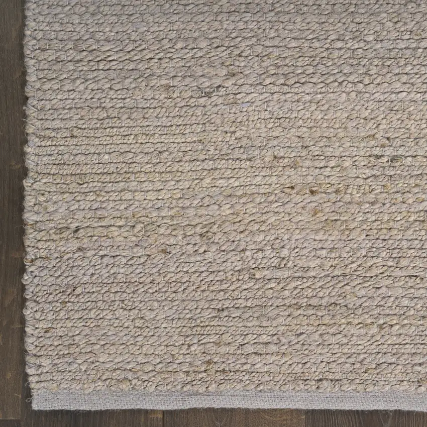 Gray Jute Hand Woven Area Rug Photo 8