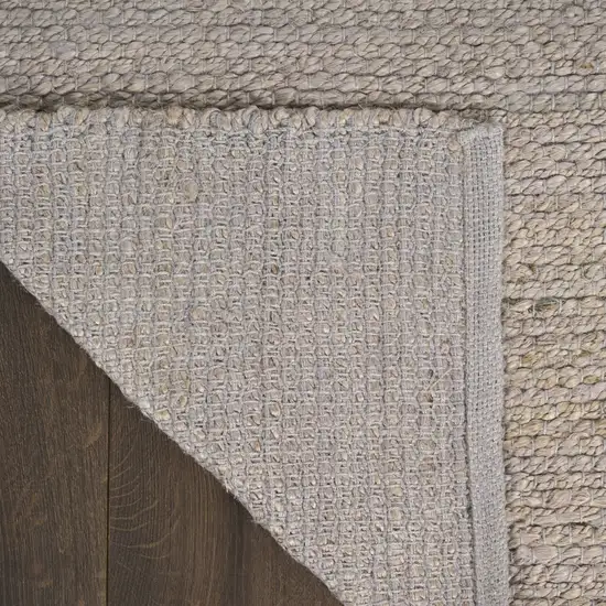 Gray Jute Hand Woven Area Rug Photo 7