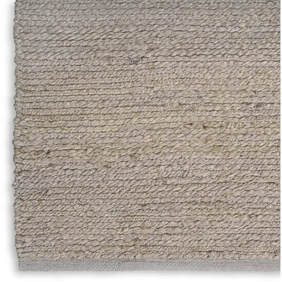 Gray Jute Hand Woven Area Rug Photo 9