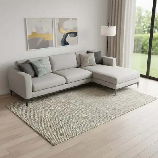 Gray Jute Handmade Area Rug Photo 2