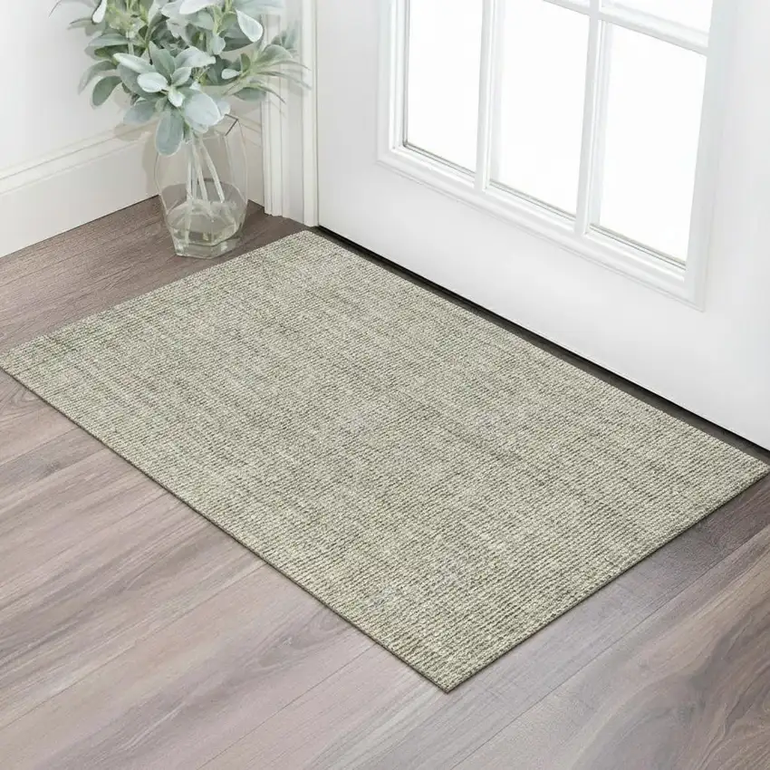 Gray Jute Handmade Area Rug Photo 2