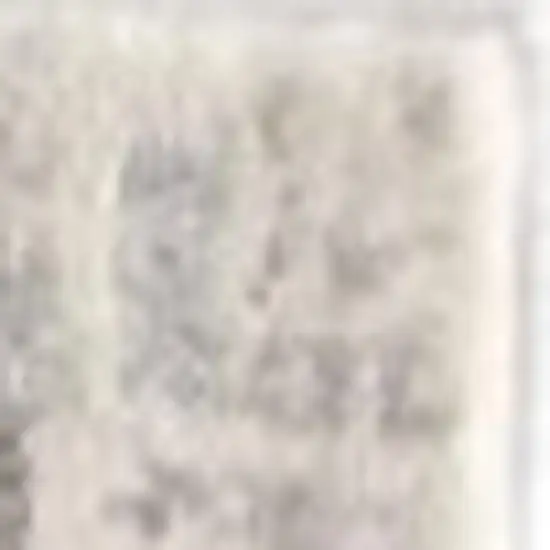 Gray Abstract Dhurrie Area Rug Photo 4