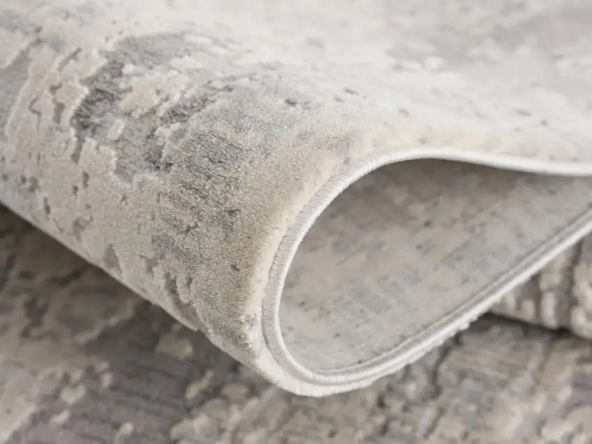 Gray Metro Modern Abstract Area Rug Photo 5