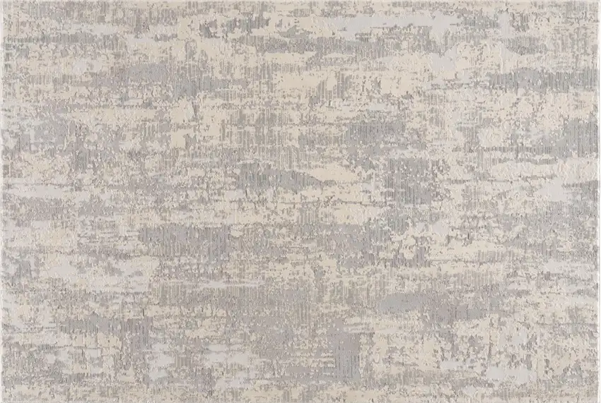 Gray Metro Modern Abstract Area Rug Photo 1