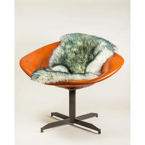 Gray Mist New Zealand Natural Sheepskin Rug Photo 5