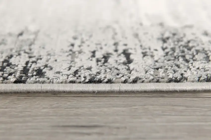 Gray Mod Distressed Strokes Area Rug Photo 2