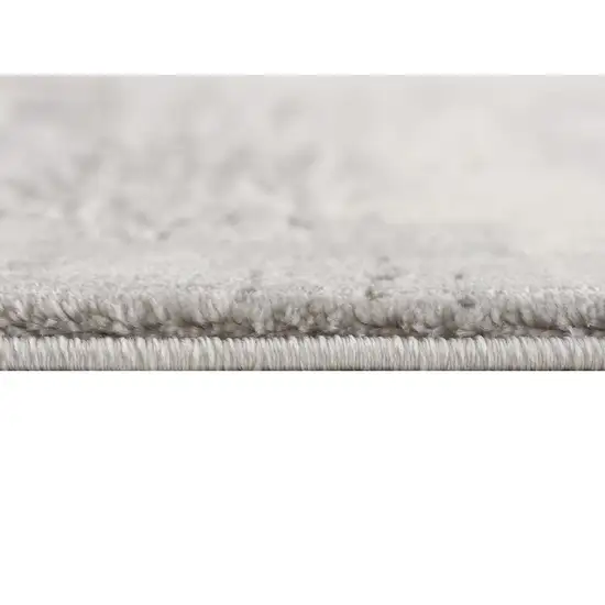 Gray Modern Abstract Area Rug Photo 8