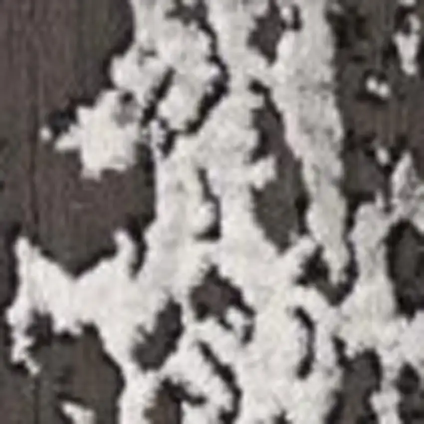 Gray Modern Abstract Area Rug Photo 2