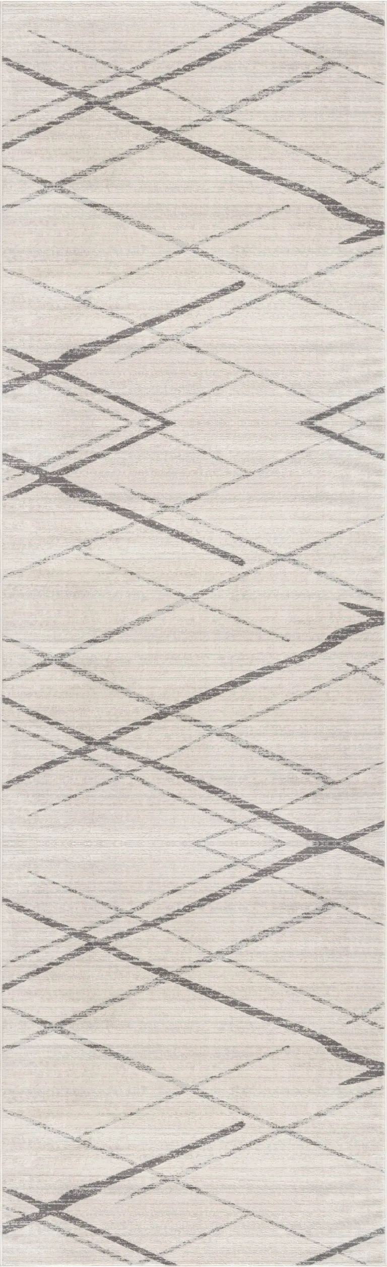 Gray Modern Abstract Pattern Area Rug Photo 4