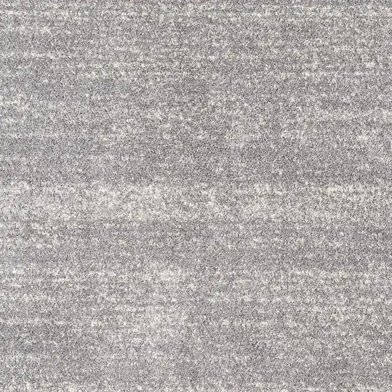 Gray Modern Bordered Area Rug Photo 5