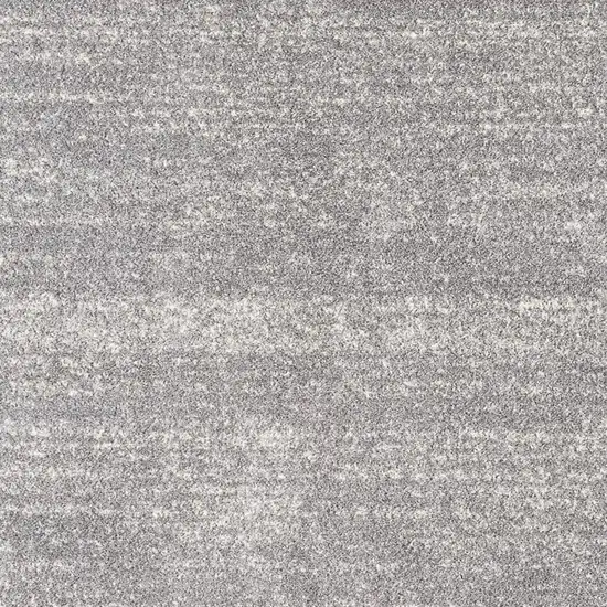 Gray Modern Bordered Area Rug Photo 9