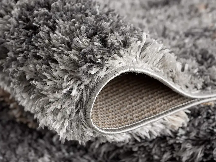 Gray Modern Distressed Lines Area Rug Photo 8