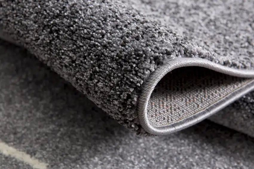 Gray Modern Geometric Area Rug Photo 8
