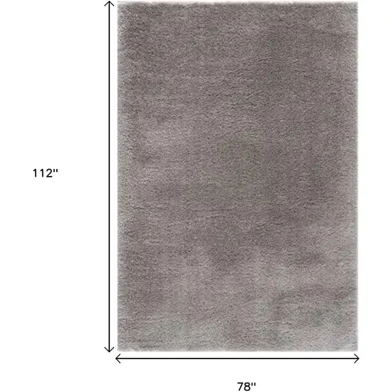 Gray Shag Area Rug Photo 9