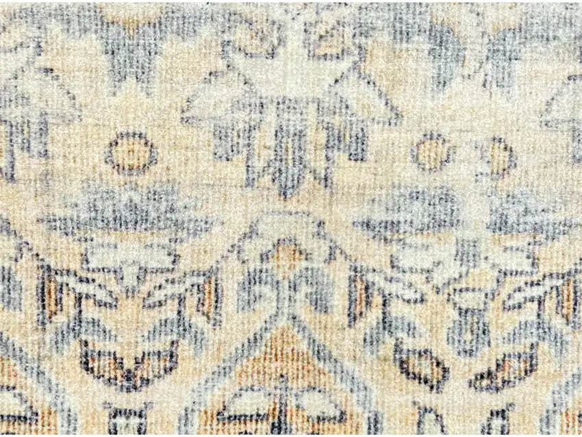 Gray Moroccan Machine Tufted Area Rug With UV Protection Photo 1