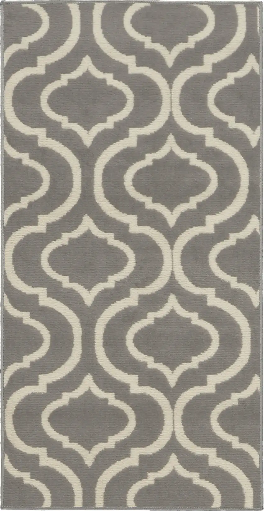 Gray Moroccan Power Loom Area Rug Photo 2