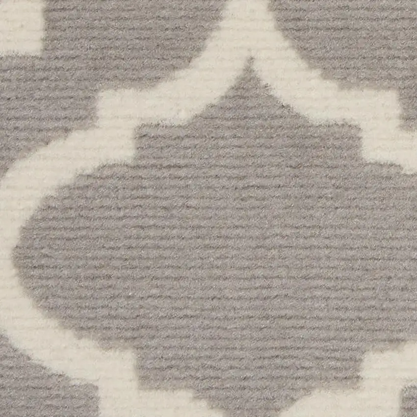 Gray Moroccan Power Loom Area Rug Photo 1