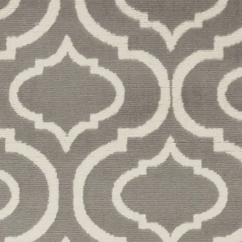 Gray Moroccan Power Loom Area Rug Photo 3